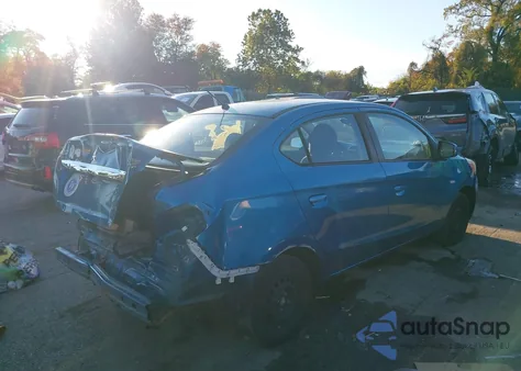 2018 Mitsubishi Mirage G4 Es z USA, uszkodzony, nr VIN ML32F3FJ6JHF05493